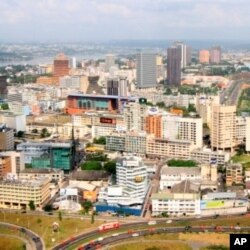 Une vue d'Abidjan