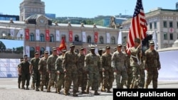 ამერიკელი სამხედროები საქართველოს დამოუკიდებლობის დღეზე