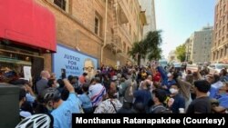 A ‘JUSTICE FOR VICHA’ new mural of Vicha Ratanapakdee was unveiled in San Francisco’s Chinatown neighborhood on August 29, 2021. Vicha ,84,was senselessly attacked in January 2021.