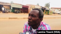 Magloire Bazemo, un citoyen à Yirgou, le 6 janvier 2019. (VOA/Lamine Traoré)