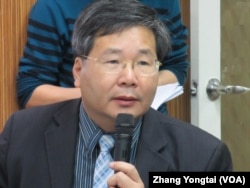 台湾台联党立委 许忠信(美国之音张永泰拍摄)
