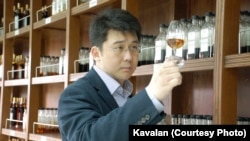 Ian Chang, the master blender at the Kavalan distillery in Taiwan.