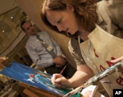 Artist Regina Holliday, who lost her 39-year-old husband to cancer in 2009, plans to use her tragedy to change the world of medicine.