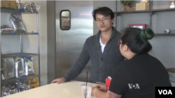 Sonny Nguyen, co-owner of the 7 Leaves Cafe in the heart of Little Saigon, in Los Angeles, California.