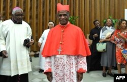 Désiré Tsarahazana, lors de sa visite à la basilique Saint-Pierre, au Vatican le 28 juin 2018.