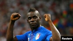 Le joueur Mario Balotelli.