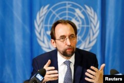 자이드 라드 알후세인 유엔 인권 최고대표.