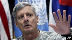 월터 샤프 전 주한 미군사령관.