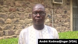 Abakar Khamis, maire adjoint de la commune du 6ème arrondissement, à N’Djamena le 10 septembre 2019. (VOA/André Kodmadjingar).