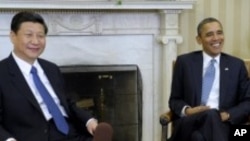 Shugaba Barack Obama da shugaban kasar Sin Xi Jinping