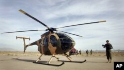 طیارۀ MD-530 که در اختیار سربازان افغان قرار گرفته نیز برای جنگ طراحی نشده است