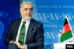 Abdullah Abdullah, Chief Executive of the Islamic Republic of Afghanistan.