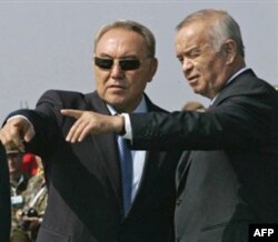 Karimov va Nazarboyev, O'zbekiston va Qozog'iston rahbarlari