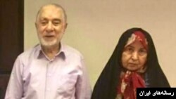 زهرا رهنورد و میرحسین موسوی