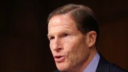 资料照：民主党联邦参议员布鲁门撒尔（Sen. Richard Blumenthal, D-CT）
