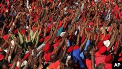 A new party, the Economic Freedom Fighters, wants to create jobs and redistribute wealth by nationalizing the mining sector.