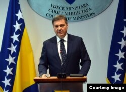 Denis Zvizdić, predsjedavajući Vijeća ministara BiH, 7. februar 2018.