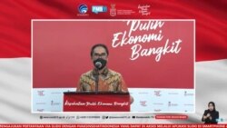 Dirut PT Bio Farma Honesti Basyir dalam telekonferensi pers di Jakarta, Selasa (8:12) mengatakan kandidat vaksin COVID-19 Sinovac akan segera di uji mutunya bersama BPOM (Foto: VOA).
