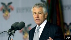 Le secrétaire à la Défense Chuck Hagel