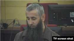 Bilal Bosnić na izricanju presude