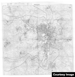 Israeli-Jordanian Armistice Demarcation Lines of April 3, 1949. Source: U.N. Treaty Series No. 656 - Israel and Jordan General Armistice Agreement, Annex 1 Map 2.