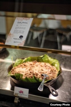 Chef Ragil hidangkan domba Nilomang di Washington, D.C. (Dok: NUSA Indonesian Gastronomy)