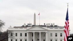 미국 백악관 전경.