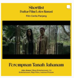 Film Perempuan Tanah Jahanam (Courtesy: Instagram FFI).