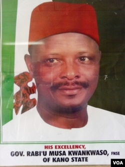 Improving education is part of the agenda of Kano State Governor Rabi'u Musa Kwankwaso. (VOA/ I. Ahmed)
