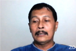 Lurah Tirtomartani, Sleman, DIY, Indra Gunawan, dalam tangkapan layar.