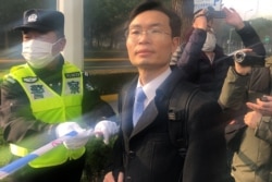 citizen-journalist Zhang Zhan, who reported from Wuhan during the peak of the COVID-19 outbreak, in Shanghai, China December 28, 2020