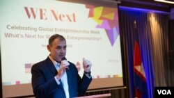 លោក​ ​William​ ​Heidt​ ​ឯកអគ្គ​រដ្ឋទូត​អាមេរិក​ប្រចាំ​កម្ពុជា​ ​ថ្លែង​ក្នុង​កម្មវិធី ​គម្រោង​ «We Nex‍t» ឬ​ «ពួក​យើង​បន្ទាប់»​កាល​ពី​ថ្ងៃ​ទី១៤ ខែ​វិច្ឆិកា ឆ្នាំ​២០១៨។(ទុំ ម្លិះ/VOA)