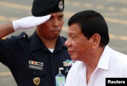 Philippine President Rodrigo Duterte has criticized the Obama administration and taken steps to align more with China. Duterte announced in October that he wants U.S. troops out of the Philippines, “maybe in the next two years."