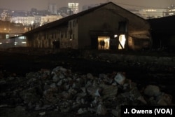 Located behind Belgrade's main train station, these barracks are home to hundreds of refugees and migrants.