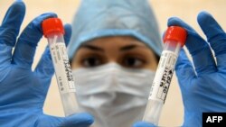 Mosali ya laboratoire na Moscou, Russie, 16 juillet 2020.