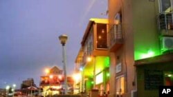 Port Elizabeth's Parliment Street was a rundown, crime-infested area, but is now a vibrant nightspot-thanks in part to some Nigerian anti-crime activists