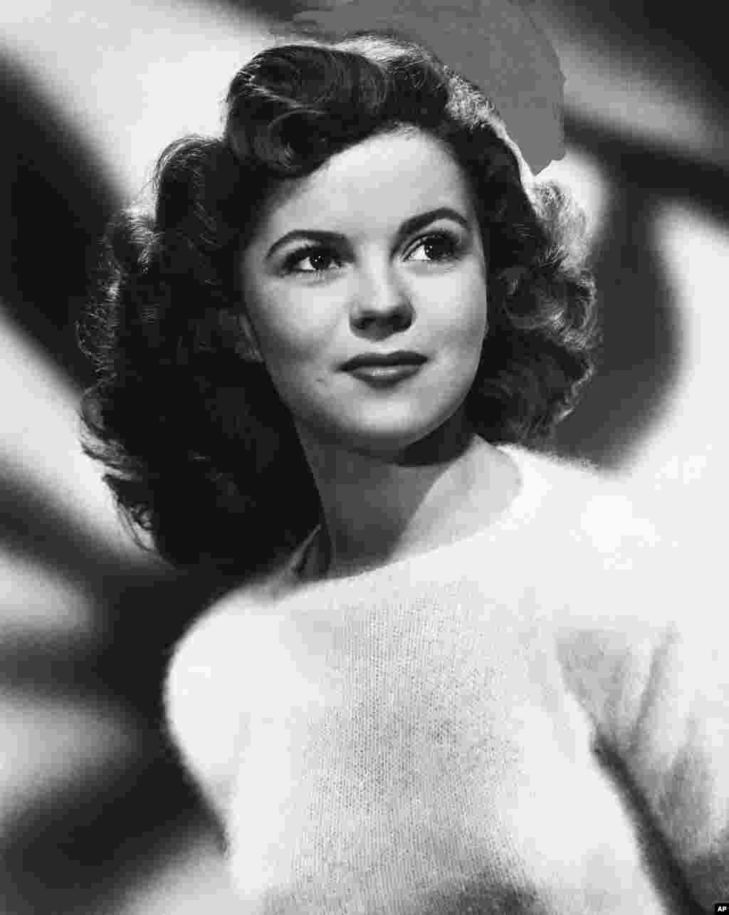 Shirley Temple pictured in 1946.
