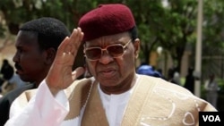 Tsohon shugaban Nijar Tandja Mamadou.