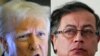 Rais Donald Trump na Rais wa Colombia Gustavo Petro