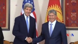 Secretary Kerry meets President Atambayev, Bishkek, Oct 31 2015