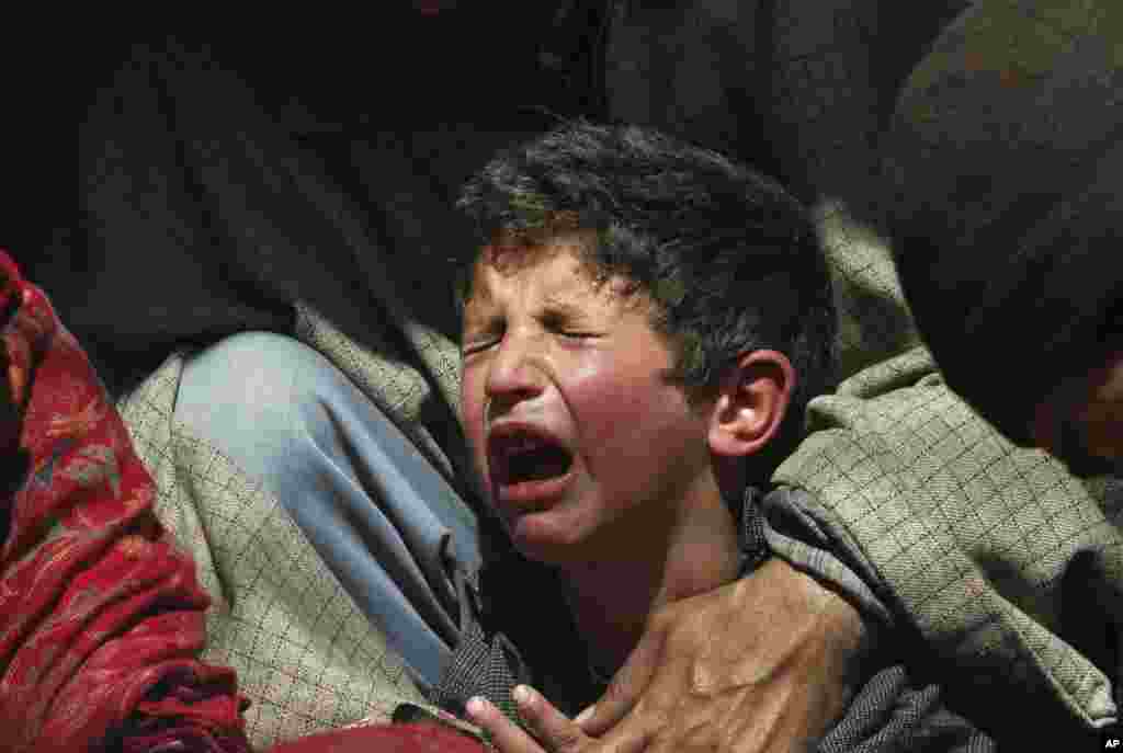 Kashmir, Hindiston... Kasalmand bola. 