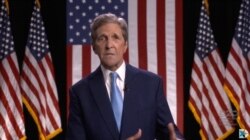 존 케리 전 국무장관이 18일 미국 민주당 전당대회에서 조 바이든 대선 후보를 지지하는 화상 연설을 했다.