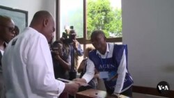 Vote de Martin Fayulu, candidat d'opposition