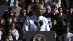 Obama Asks Michigan to Vote for Hillary Clinton