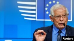 Josep Borrell, Yevropa Ittifoqi Tashqi ishlar vaziri 