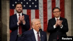 Pirezidaant Doonaald Tiraamp wal ga'ii Kongresii kan waloof haasaa dhageessisan