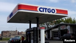 FILE - A Citgo gas station is pictured in Kearny, New Jersey, US.