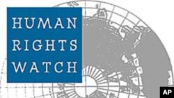 Rights Group Criticizes Some Countries for Letting Syrian Crackdown Continue