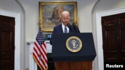 Američki predsjednik Biden govori o smrti Alekseja Navalnog tokom izjava iz Bijele kuće u Washingtonu