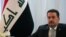 FILE - Iraqi Prime Minister Mohammed Shia al-Sudani looks on before a meeting with US Secretary of State Antony Blinken in New York City, Sept. 23, 2024. 
